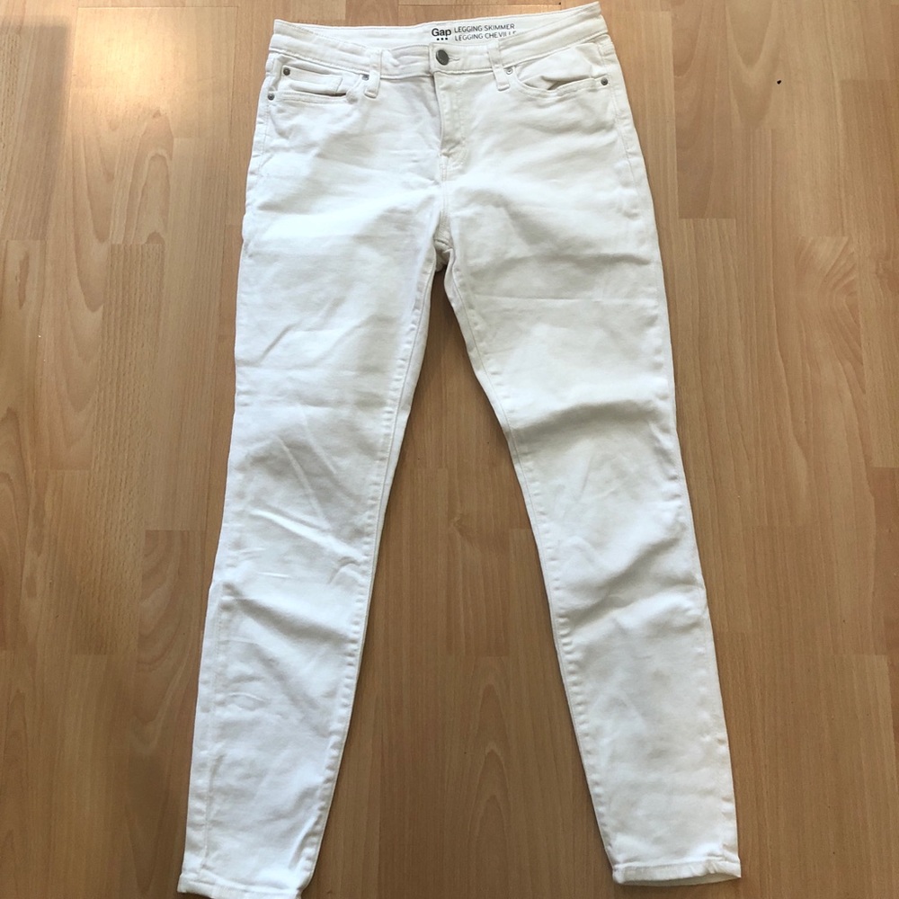 Gap white jeans